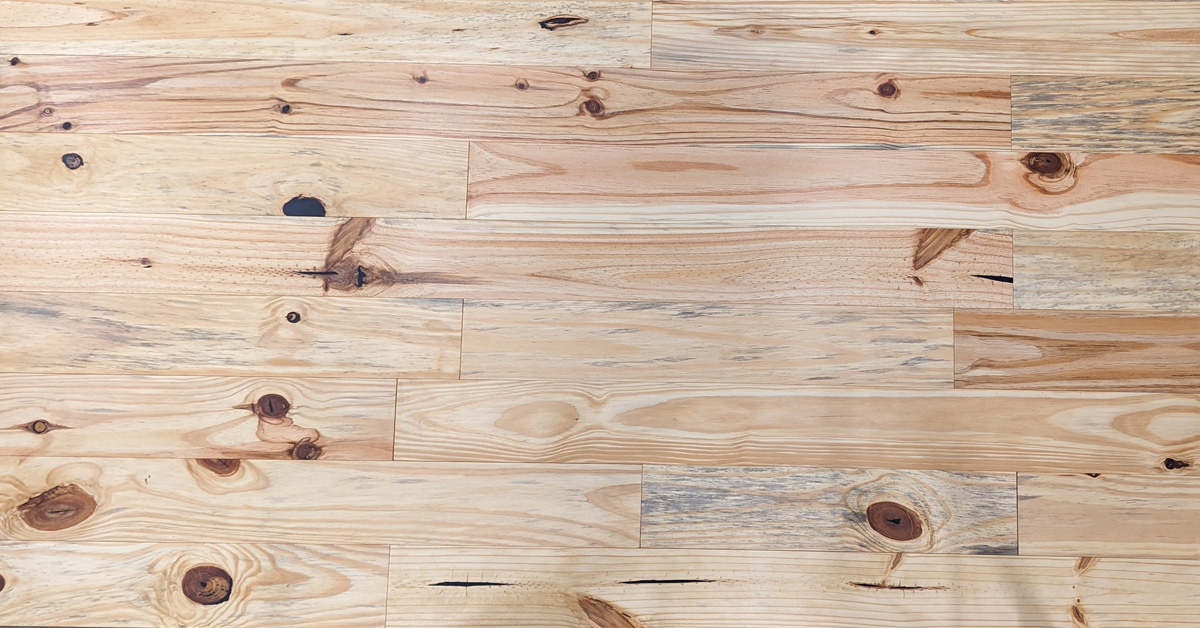 Knotty Pine Flooring - Prefinished Engineered Hardwood