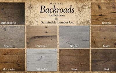 Montana Backroads, our newest Oak hardwood flooring Collection!